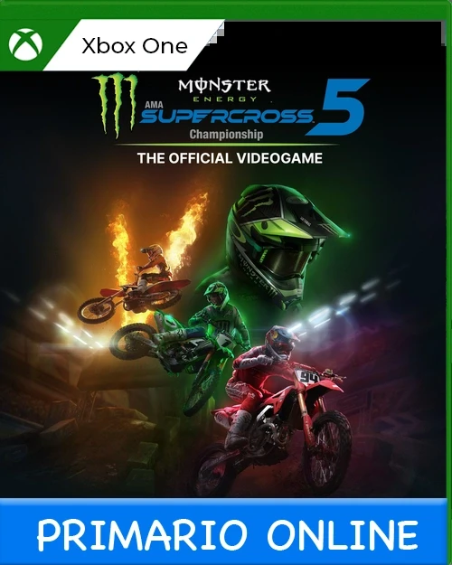Xbox One Monster Energy Supercross - The Official Videogame 5 Primario Online