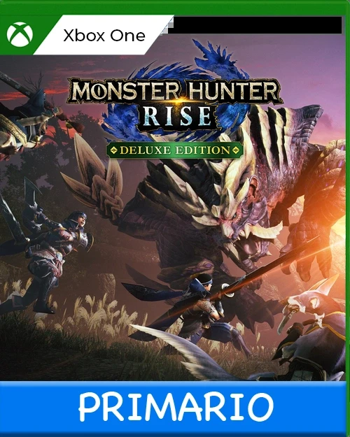 Xbox One Monster Hunter Rise Deluxe Edition Primario