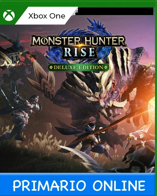 Xbox One Monster Hunter Rise Deluxe Edition Primario Online