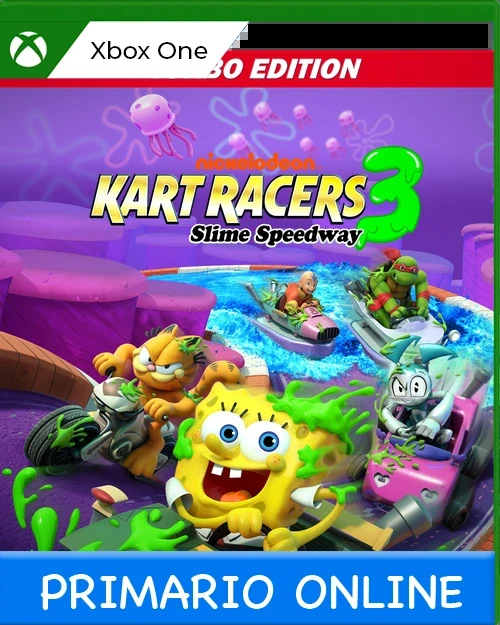 Xbox One Nickelodeon Kart Racers 3: Slime Speedway Turbo Edition Primario Online