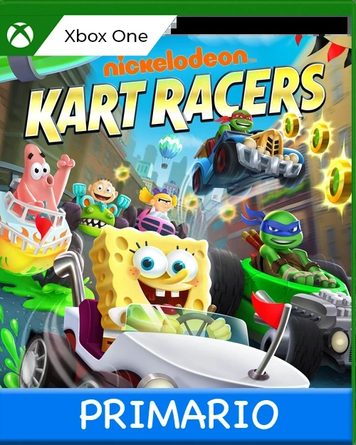 Xbox One Nickelodeon Kart Racers Primario