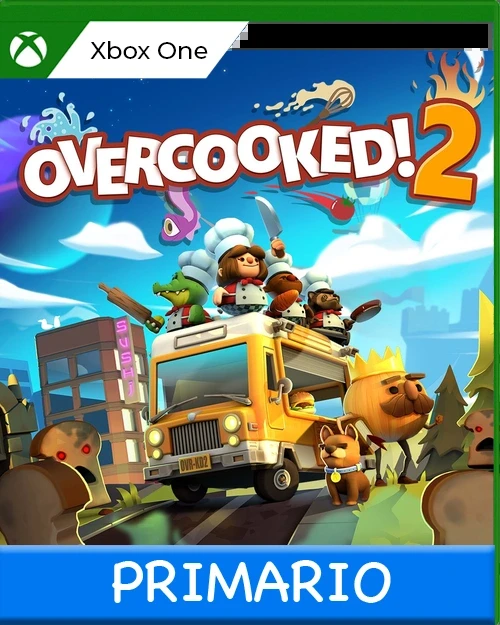 Xbox One Overcooked! 2 Primario Xbox One Overcooked! 2 Primario