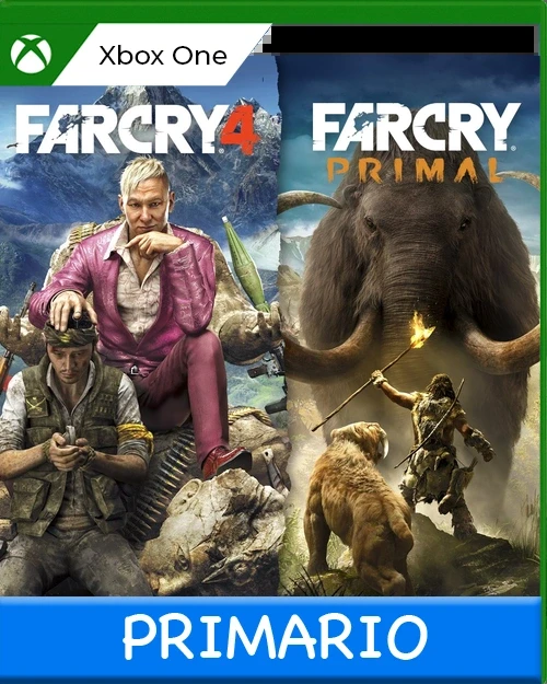 Xbox One PAQUETE FAR CRY 4 + FAR CRY PRIMAL Primario