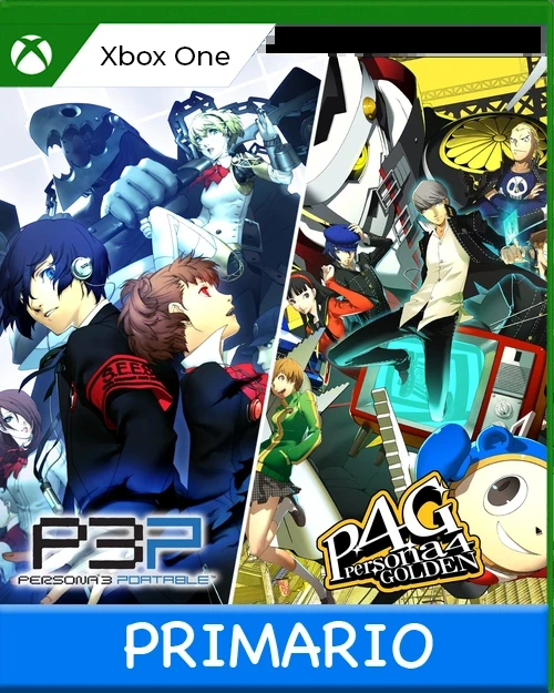 Xbox One Paquete Persona 3 Portable y Persona 4 Golden Primario