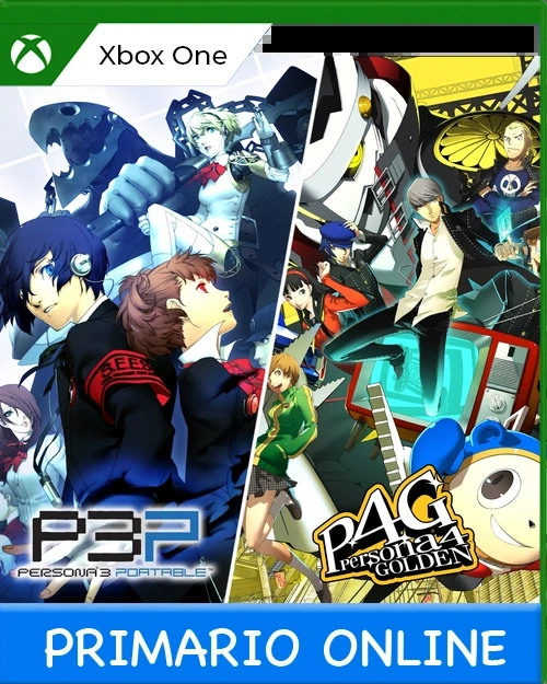 Xbox One Paquete Persona 3 Portable y Persona 4 Golden Primario Online
