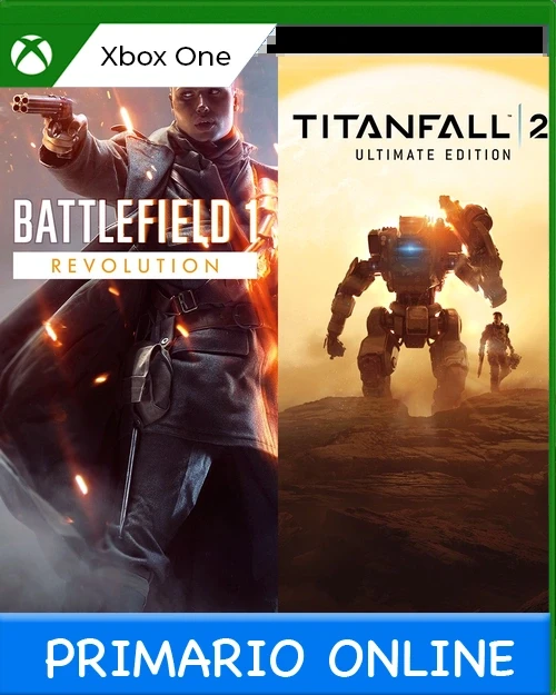 Xbox One Paquete Ultimate de Battlefield™ 1 y Titanfall™ 2 Primario Online