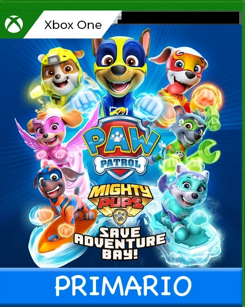 Xbox One Paw Patrol La poderosa patrulla CANINA salva Bahía Aventura. Primario