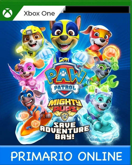 Xbox One Paw Patrol La poderosa patrulla CANINA salva Bahía Aventura. Primario Online