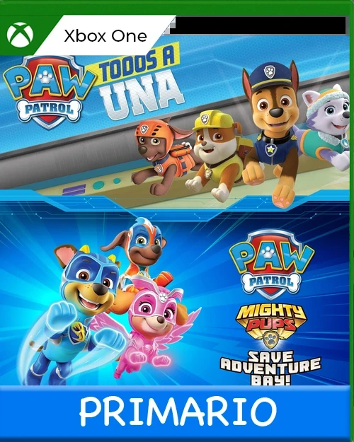 Xbox One Paw Patrol Lote Primario