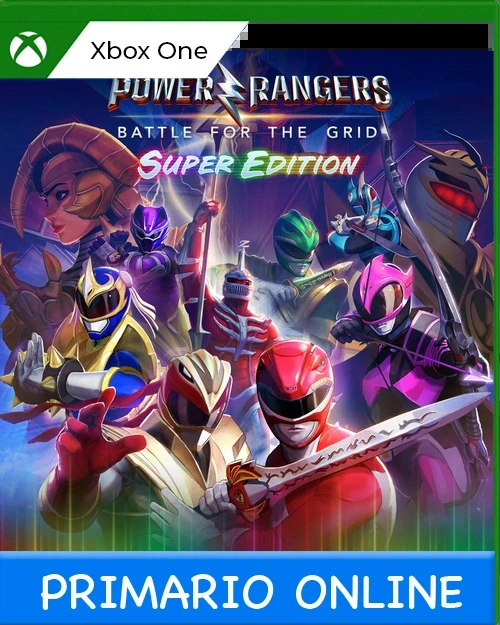 Xbox One Power Rangers: Battle for the Grid Super Edición Primario Online