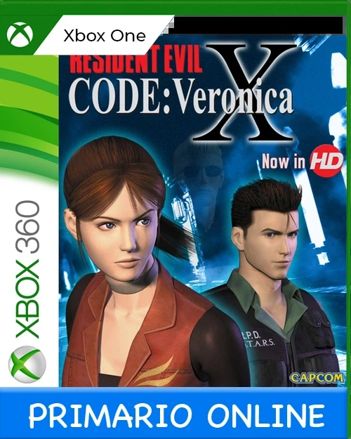 Xbox One RESIDENT EVIL CODE: Veronica X Primario Online
