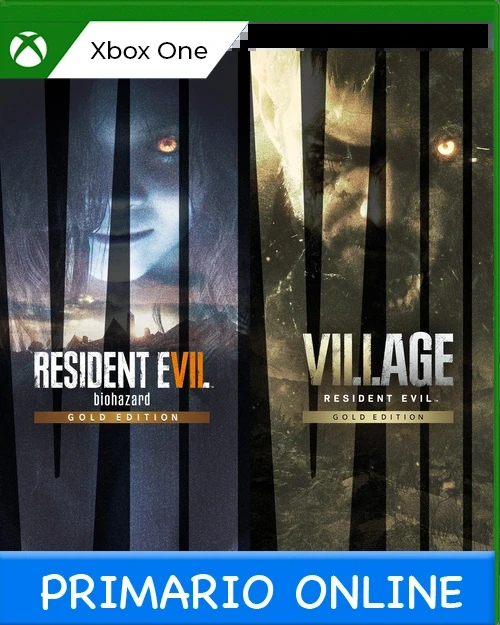 Xbox One Resident Evil 7 Gold Edition & Village Gold Edition Primario Online