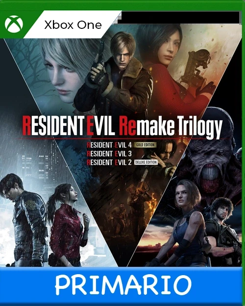 Xbox One Resident Evil Remake Trilogy Primario