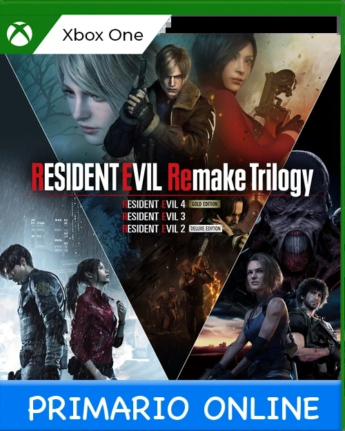 Xbox One Resident Evil Remake Trilogy Primario Online