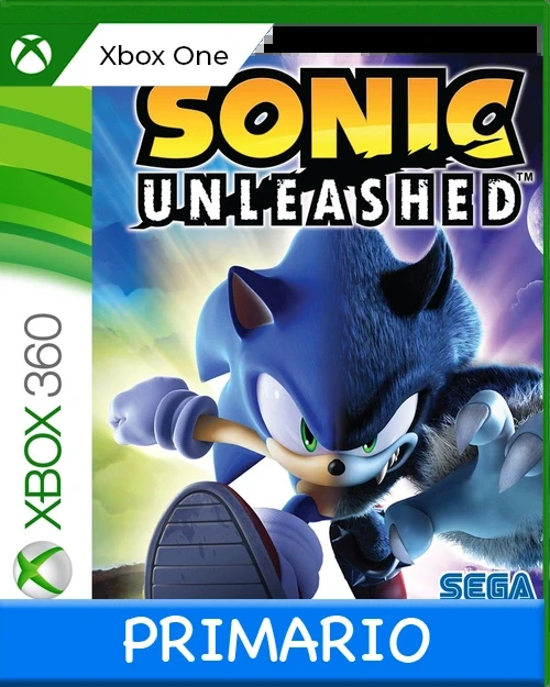Xbox One SONIC UNLEASHED Primario