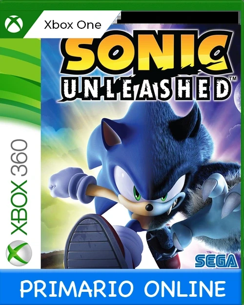 Xbox One SONIC UNLEASHED Primario Online
