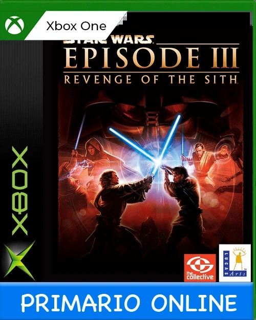 Xbox One STAR WARS Episode III La Venganza de los Sith Primario Online