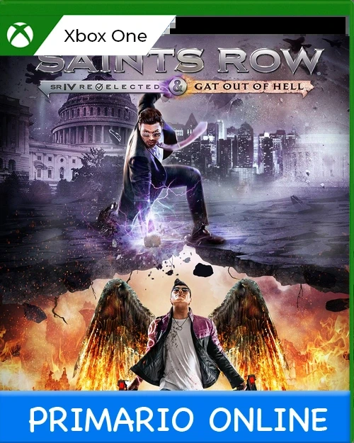 Xbox One Saints Row IV: Re-Elected & Gat out of Hell Primario Online