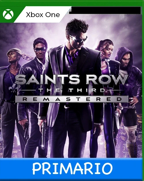 Xbox One Saints Row The Third Remastered Primario