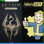 Xbox One Skyrim Anniversary Edition + Fallout 4 G.O.T.Y Bundle Primario Online