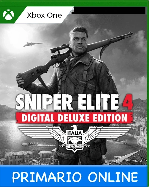 Xbox One Sniper Elite 4 Digital Deluxe Edition Primario Online