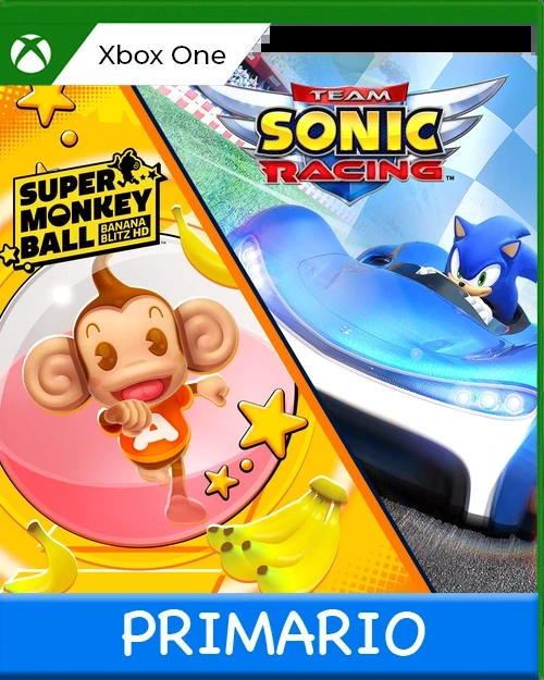 Xbox One Team Sonic Racing y Super Monkey Ball: Banana Blitz HD Primario
