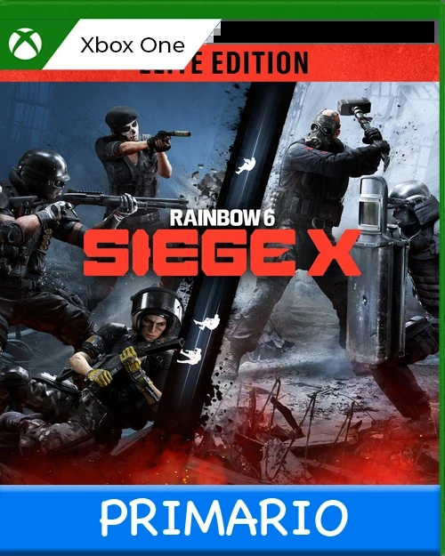 Xbox One Tom Clancy's Rainbow Six Siege X: Elite Edition Primario