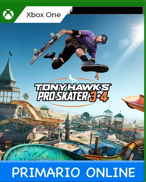 Xbox One Tony Hawk's™ Pro Skater™ 3 + 4 - Edición Cross-Gen Primario Online