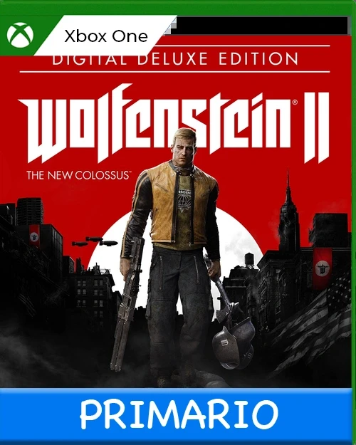 Xbox One Wolfenstein® II: The New Colossus™ Digital Deluxe Edition Primario