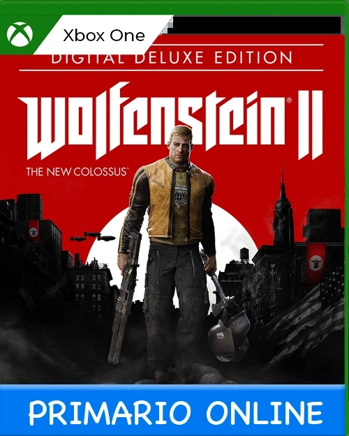 Xbox One Wolfenstein® II: The New Colossus™ Digital Deluxe Edition Primario Online