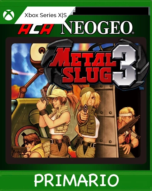 Xbox Series X|S ACA NEOGEO METAL SLUG 3 Primario