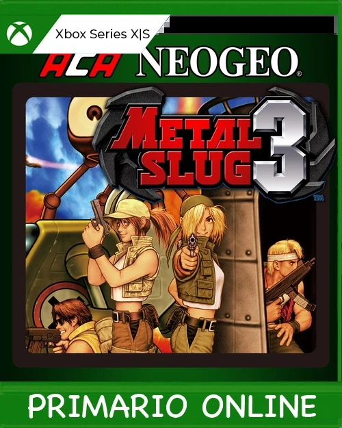 Xbox Series X|S ACA NEOGEO METAL SLUG 3 Primario Online