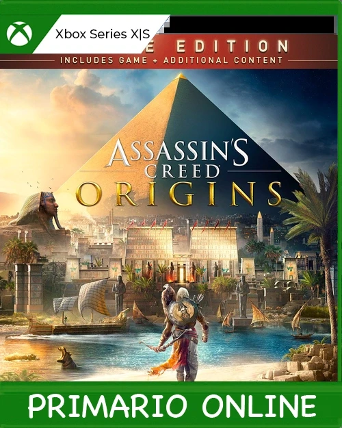 Xbox Series X|S Assassin's Creed® Origins - DELUXE EDITION Primario Online