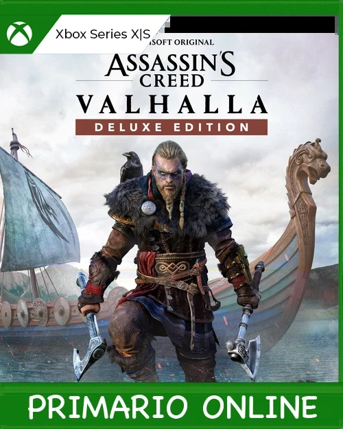 Xbox Series X|S Assassin's Creed Valhalla: Deluxe Edition Primario Online