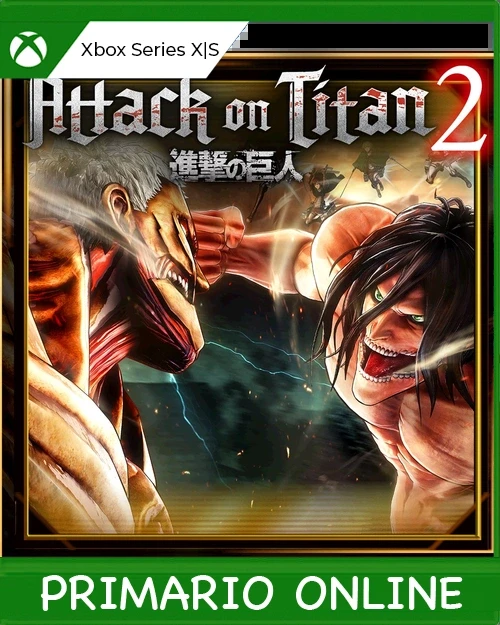 Xbox Series X|S Attack on Titan 2 Deluxe Edition Primario Online