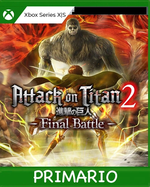 Xbox Series X|S Attack on Titan 2: Final Battle Primario