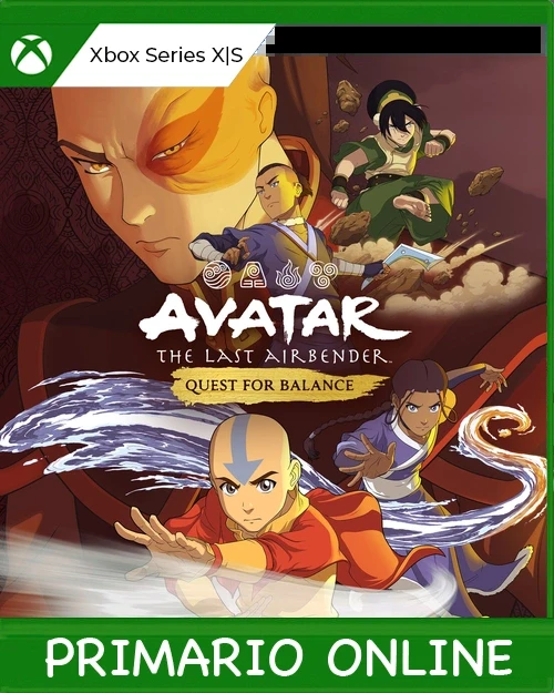 Xbox Series X|S Avatar The Last Airbender: Quest for Balance Primario Online