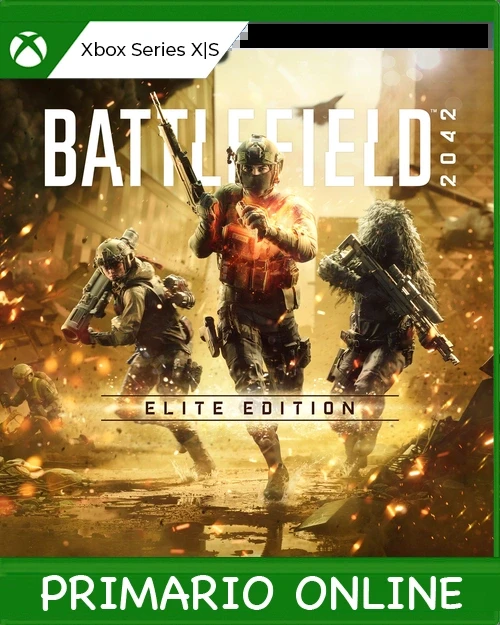 Xbox Series X|S Battlefield™ 2042 Elite Edition Oro para Xbox One y Xbox Series X|S Primario Online