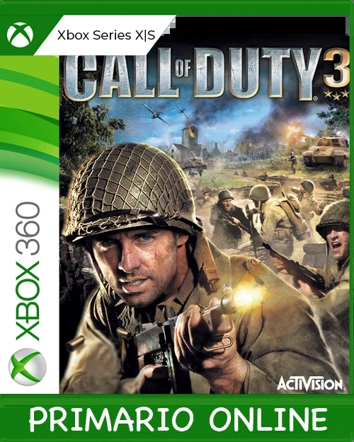 Xbox Series X|S Call of Duty® 3 Primario Online