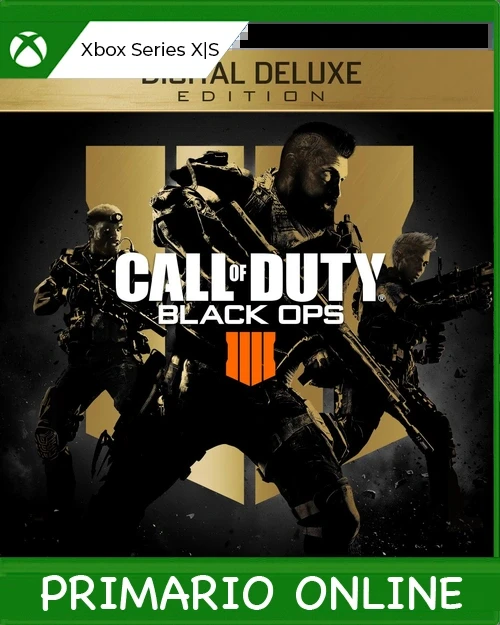 Xbox Series X|S Call of Duty®: Black Ops 4 - Digital Deluxe Primario Online
