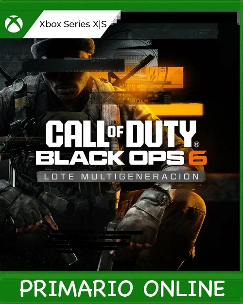 Xbox Series X|S Call of Duty®: Black Ops 6 - Lote Multigeneración Primario Online