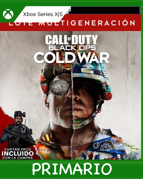 Xbox Series X|S Call of Duty®: Black Ops Cold War - Lote Multigeneración Primario