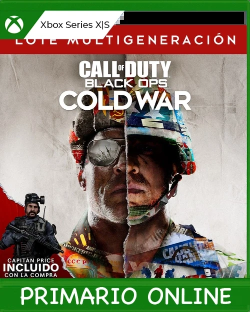 Xbox Series X|S Call of Duty®: Black Ops Cold War - Lote Multigeneración Primario Online