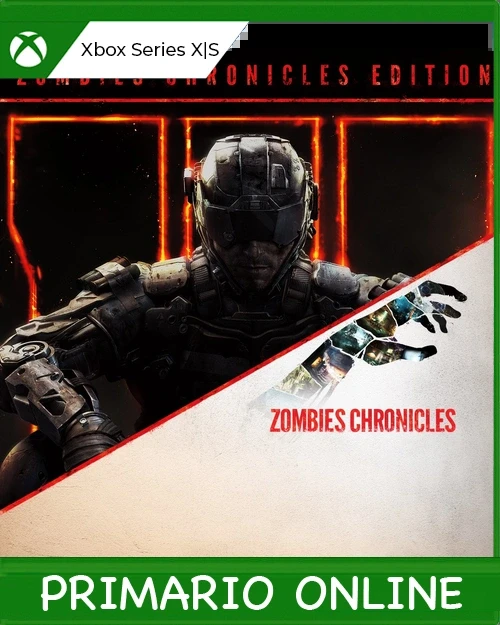 Xbox Series X|S Call of Duty® Black Ops III: - Zombies Chronicles Edition Primario Online