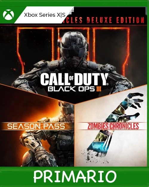 Xbox Series X|S Call of Duty®: Black Ops III - Zombies Deluxe Primario