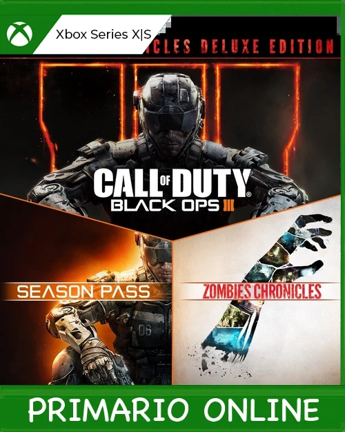 Xbox Series X|S Call of Duty®: Black Ops III - Zombies Deluxe Primario Online