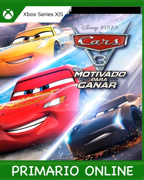 Xbox Series X|S Cars 3: Motivado para ganar Primario Online