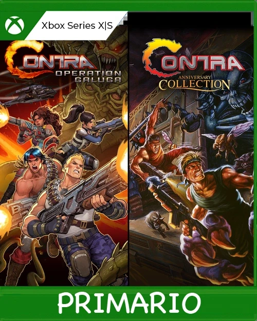 Xbox Series X|S Contra Run & Gun Bundle Primario