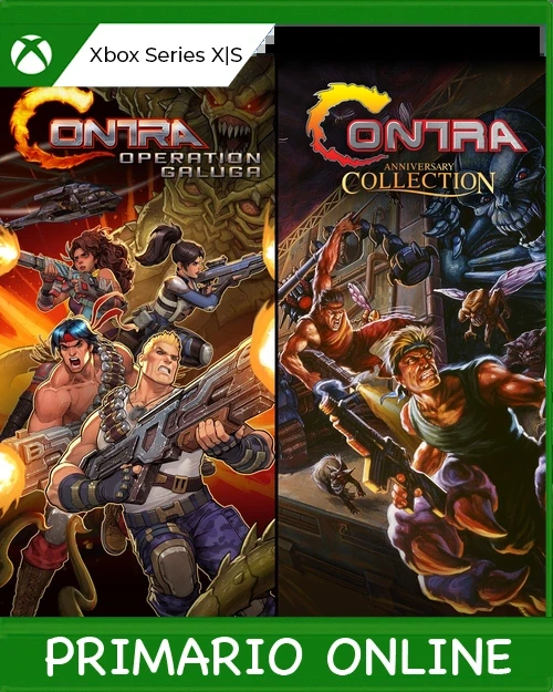 Xbox Series X|S Contra Run & Gun Bundle Primario Online