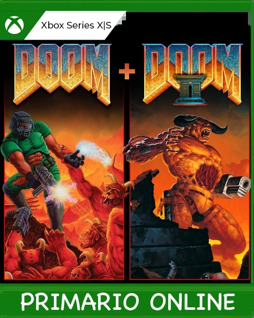 Xbox Series X|S DOOM + DOOM II Primario Online